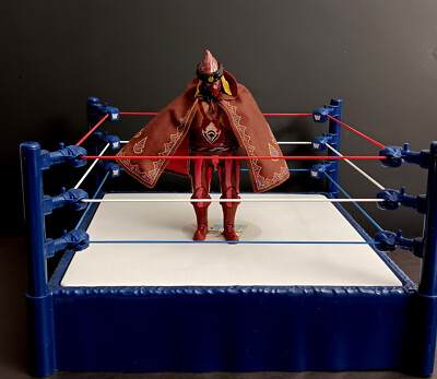 THE SULTAN FATU  WWE CUSTOM FIGURE JAKKS classic legend wcw aew
