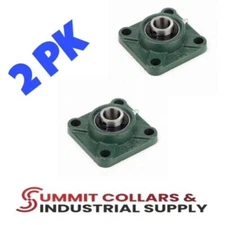 UCF205-16 Pillow Block Flange Bearing 1" Bore 4 Bolt  (2 PACK)