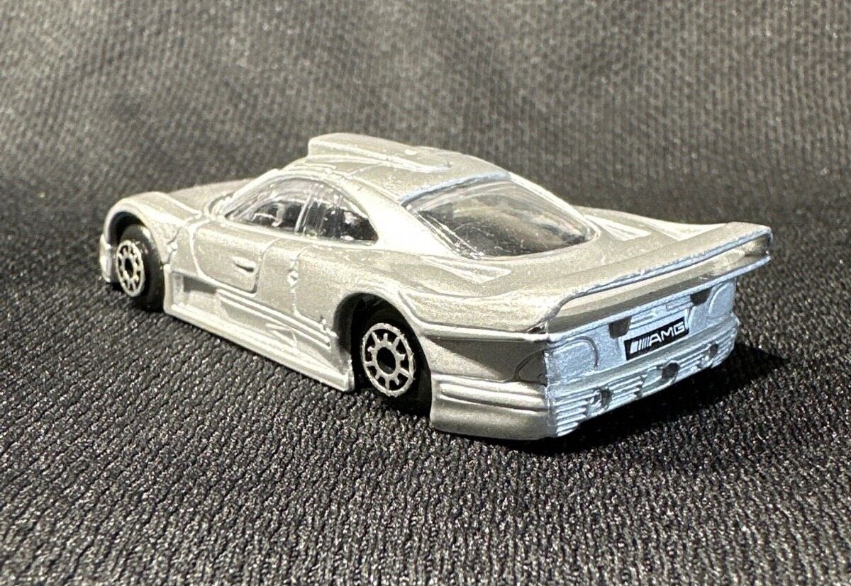Maisto Mercedes CLK-GTR Street Version. Silver. Out of Box
