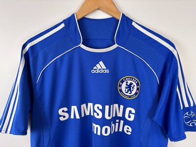 FC Chelsea 2006-2007-2008 Home Football Shirt Adidas Soccer Jersey
