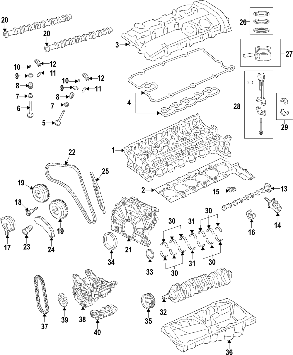 Genuine BMW Head Gasket 11127934583 eBay