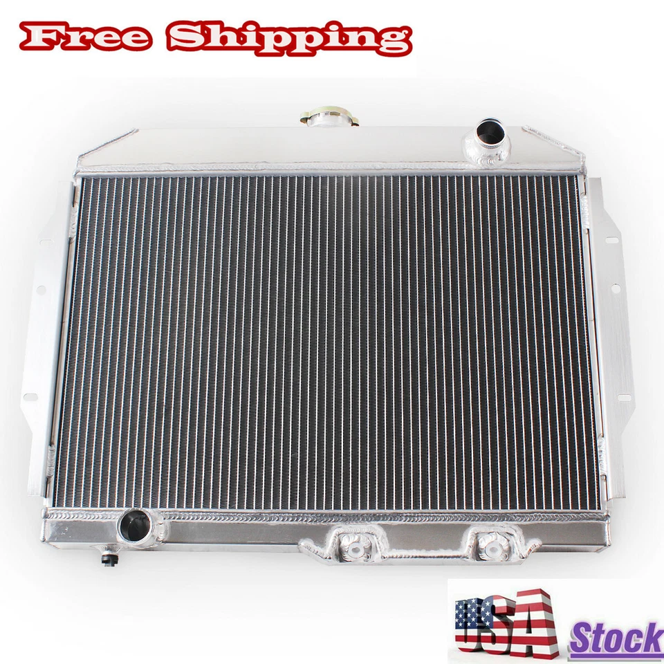 Radiador de 3 filas para 1960 1961 1962 1963 1964 1965 AMC Marlin/Rambler/58-71 Rebelde Foto 3 de 4