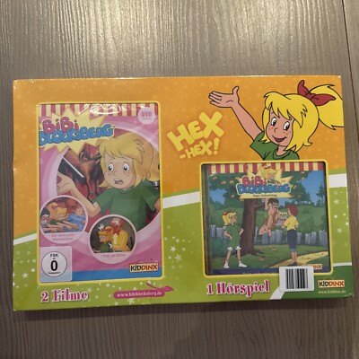 Kiddinx Bibi Blocksberg 2 DVD+ Hörspiel Neu Ovp /S3