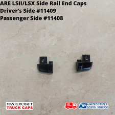 ARE LSII LSX tonneau cover side rail end caps Part #11408 & 11409