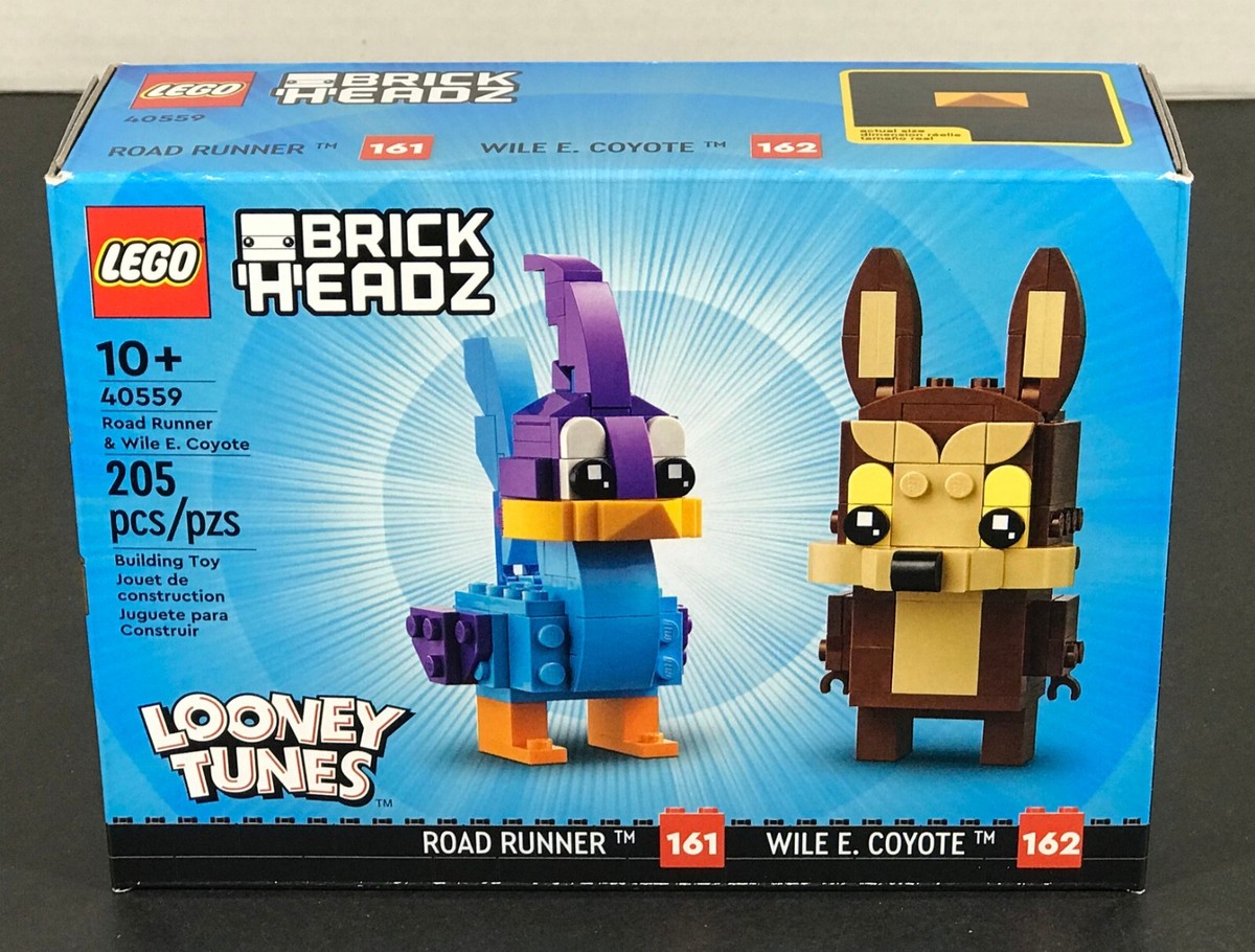 LEGO Brickheadz 40559 ROAD RUNNER & WILE E COYOTE Looney Tunes