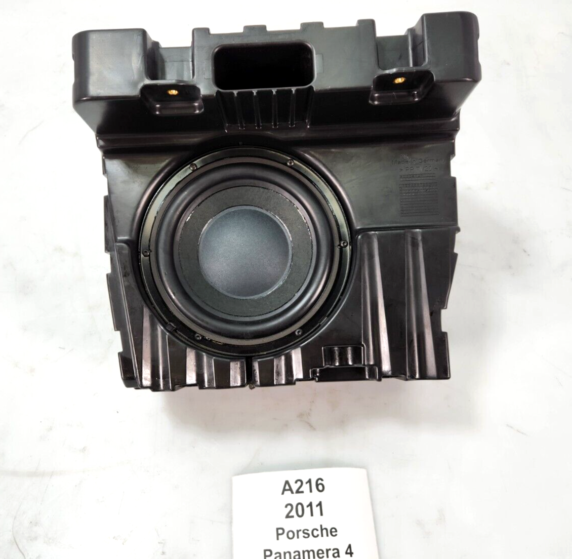 OEM Porsche Panamera 4 970 Bose Subwoofer Speaker System 2010-2016-image