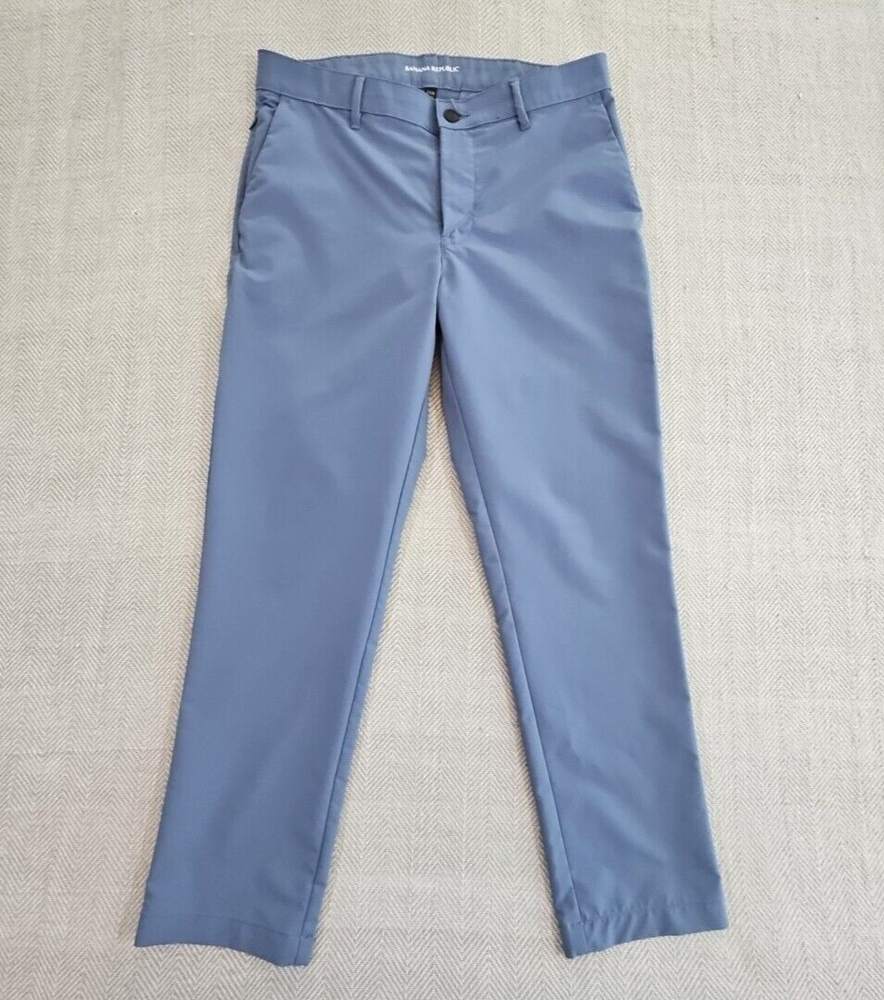 Men's BR Performance Golf Pants W32 L30 Quick Dry Gray Sports