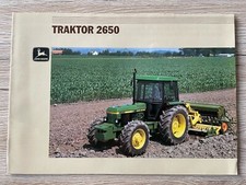 Brochure depliant trattore John Deere 2650