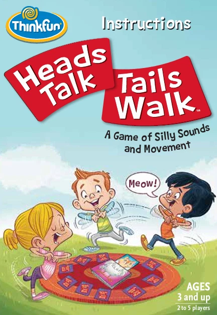 Heads Talk Tails Walk Thinkfun Partyspiel Gesellschaftsspiel Spiel Vollständig - Bild 3 von 4