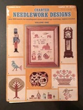 Charted Needlework Designs 100 Motifs Cross Stitch Vintage Leisure Arts 49