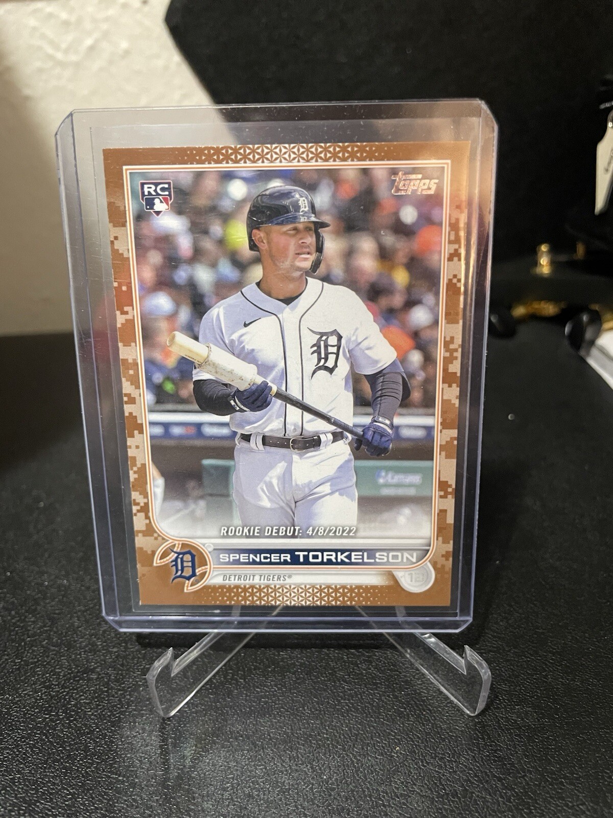 Spencer Torkelson 2022 Topps Update Series Rookie Debut Camo/25 #US79 (RC)