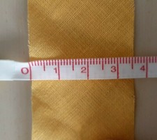 Nastro sbieco per cucito a doppia piega in policotone
