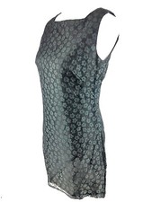 Max Studio Leonmax Women Floral Sheath Dress Size S Small Black Evening Nwt $160