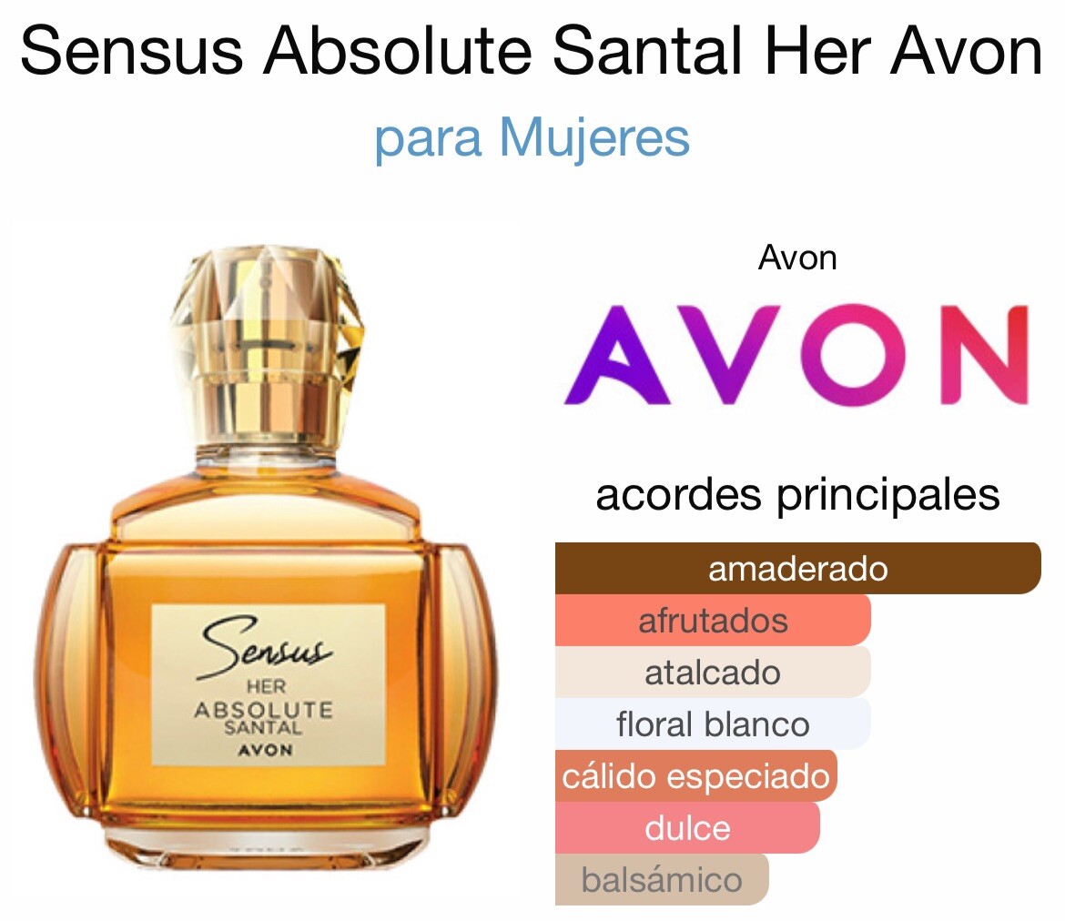 Perfume Sensus Avon Sensus Absolute Santal Perfume Para Dama By Avon
