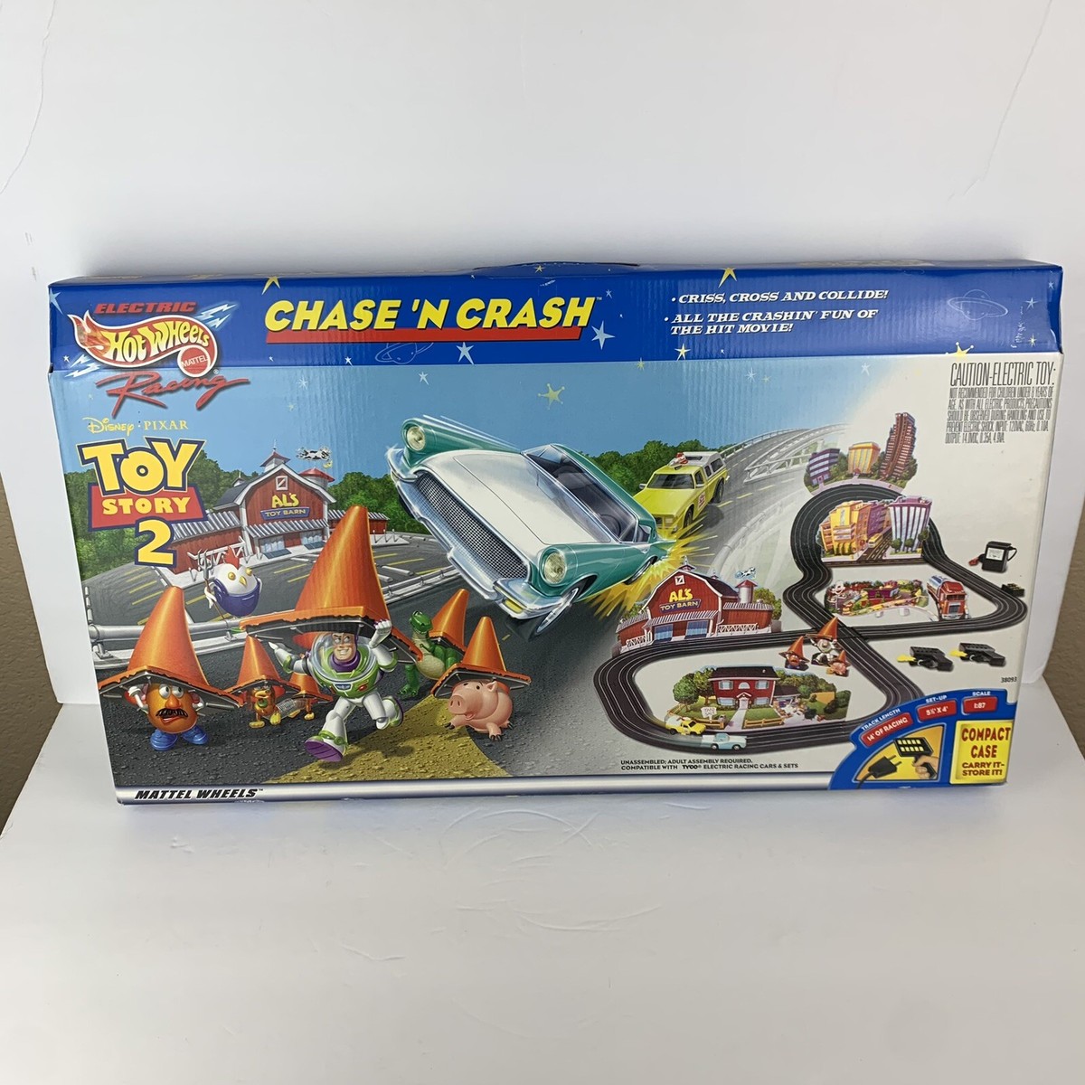 ディズニー トイストーリー2 ホットウィール Disney PIXAR Toy Story 2 Chase 'N Crash Mattel Hot Wheels