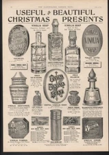 1896 VINOLIA PERFUME MAKEUP SOAP HAIR TONIC COLOGNE TOOTH PASTE CHRISTMAS 20545