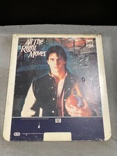 All The Right Moves CED Video Disc Movie 9dL