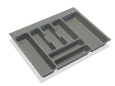 Cutlery Tray Inserts Kitchen Drawers Grey Plastic Various Emuca Optima