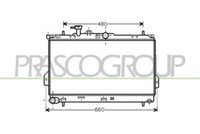 Prasco HN715R002 KüHler, MotorküHlung FüR Hyundai