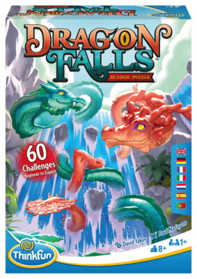 ThinkFun Familienspiel Logikspiel Dragon Falls 3D Logikspiel 76496