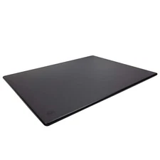 Extra Large 24 x 18 Black Cutting Board 0.5 Inch Thick HDPE NSF Certified for...
