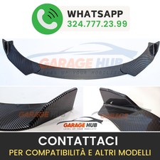 TUNING UPGRADE -> FRONT BLADE *CARBON* for Citroen C3 C4 C5 C6 Peugeot 206 307