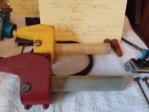 Twister Aftermarket Throttle Assembly ,with Cables ,for Early RM,YZ,KX,CR