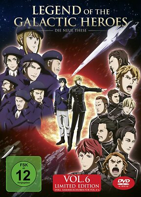 LEGEND OF THE GALACTIC HEROES: DIE NEUE THESE VOL.6 LIMITED EDITION -  DVD NEU