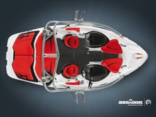07-09 SeaDoo Speedster Wake Tribal CUSTOM SEAT COVER 18 PC KIT!