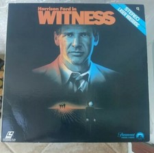 WITNESS Harrison Ford Laserdisc 