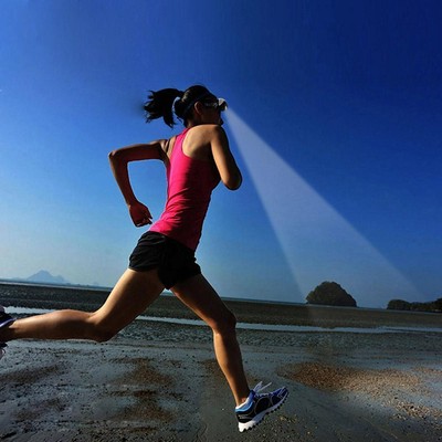 COB+LED Headlamp Headlight Torch Flashlight Work Light Head Lamp  Band K1R7