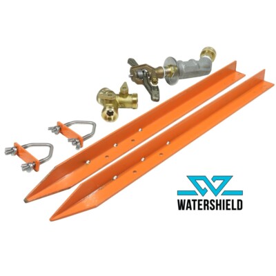 Home WaterShield Water Sprinkler Head Kit for Wildfires, new