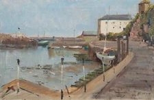 Harold Bowyer - Contemporary Oil, Padstow