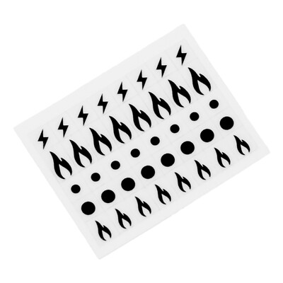 40-Piece Flame Ignition Gas Dot Indicator Decals | Oven Stove Dial Stickers | Replacement Labels