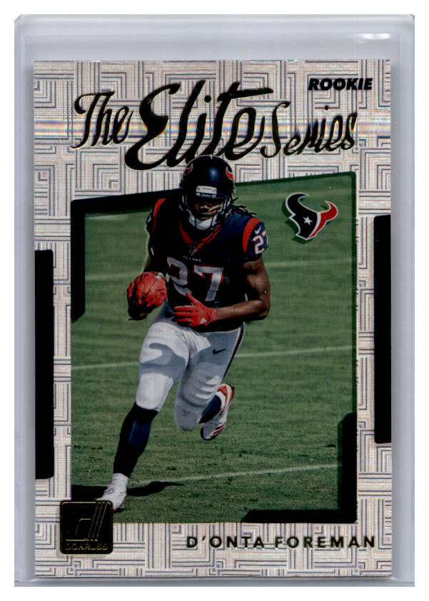 D'Onta Foreman Panini Donruss the Elite Series Rookie #25 Base