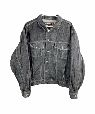 polo black denim jacket