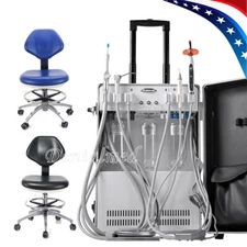 portátil Dental unidad móvil de entrega de succión compresor de aire /Silla