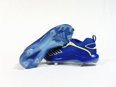 Adidas Icon Bounce 6 Royal Blue & Yellow Baseball Cleats Sz 11.5 NEW GZ0451 RARE
