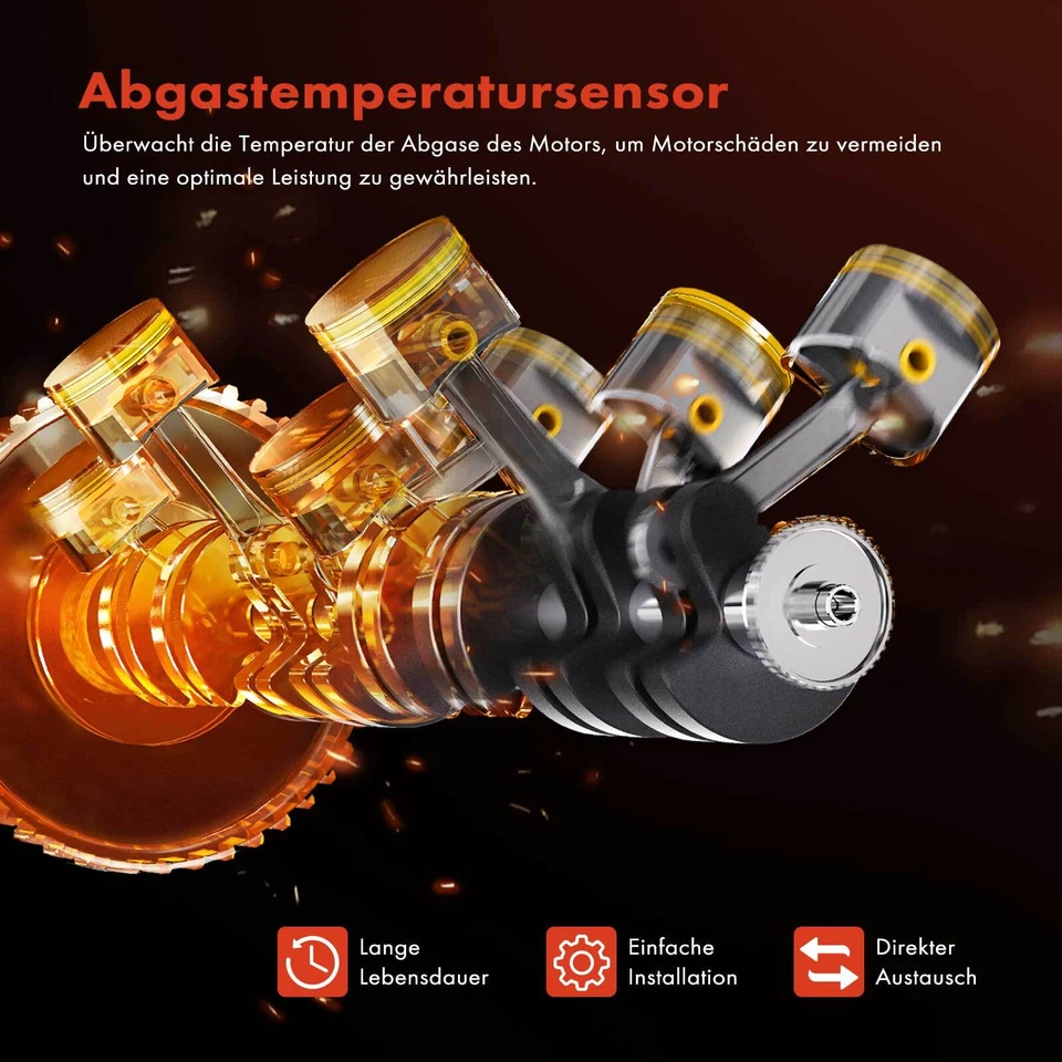 Sensore-Temperatura per Mercedes-Benz Sprinter 3,5 -t 4-T Scatola - Immagine 3 di 4