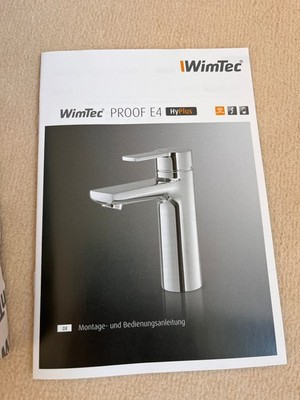 WimTec  Proof E4 Einhebel Waschtischarmatur HyPlus HDM 230V UVP: ca. 750 