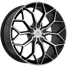 Cavallo Clv-44 22x8.5 5x1125x4.5 38mm Blackmachined Wheel Rim 22 Inch