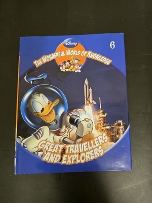 Disney The Wonderful World Of Knowledge Great Travellers And Explorers #6 HC