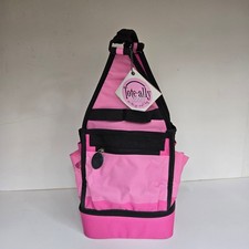 AMM Tote-ally Cool On the Go 2-tone Pink  Black Craft Bag Canvas