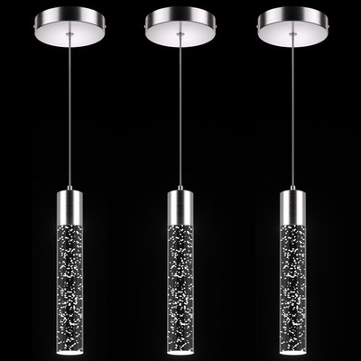 Esfos Pendant Lights Kitchen Island, 6500K Modern Kitchen Island Lights Brush...