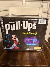 Huggies Pull-Ups Night Time Disposable Training Pants 52 Count 4T-5T Disney