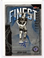 2026 TOPPS FINEST ANTHONY BLACK FINEST AUTOGRAPH AUTO REFRACTOR  (AAB