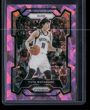 2023-24 Panini Prizm #285 Yuta Watanabe Pink Ice - 13618
