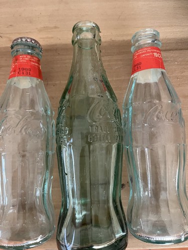 Coca Cola Bottles 1988 And Unknown