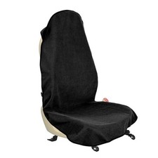 Waterproof Car Seat Covers,Soft Sweat Towel Car Seat Cover,Non-Slip Black