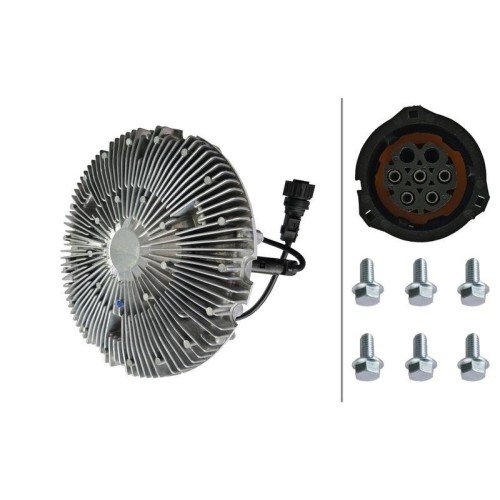 Hella 8MV 366 440-071 Kupplung, KüHlerlüFter FüR Renault Trucks-image